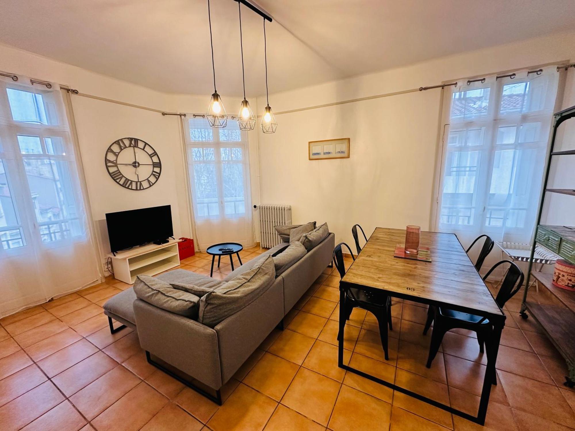 Appartement Lumineux Et Spacieux 2 Chambres Avec Parking Gratuit Dans La Rue Perpignan Dış mekan fotoğraf